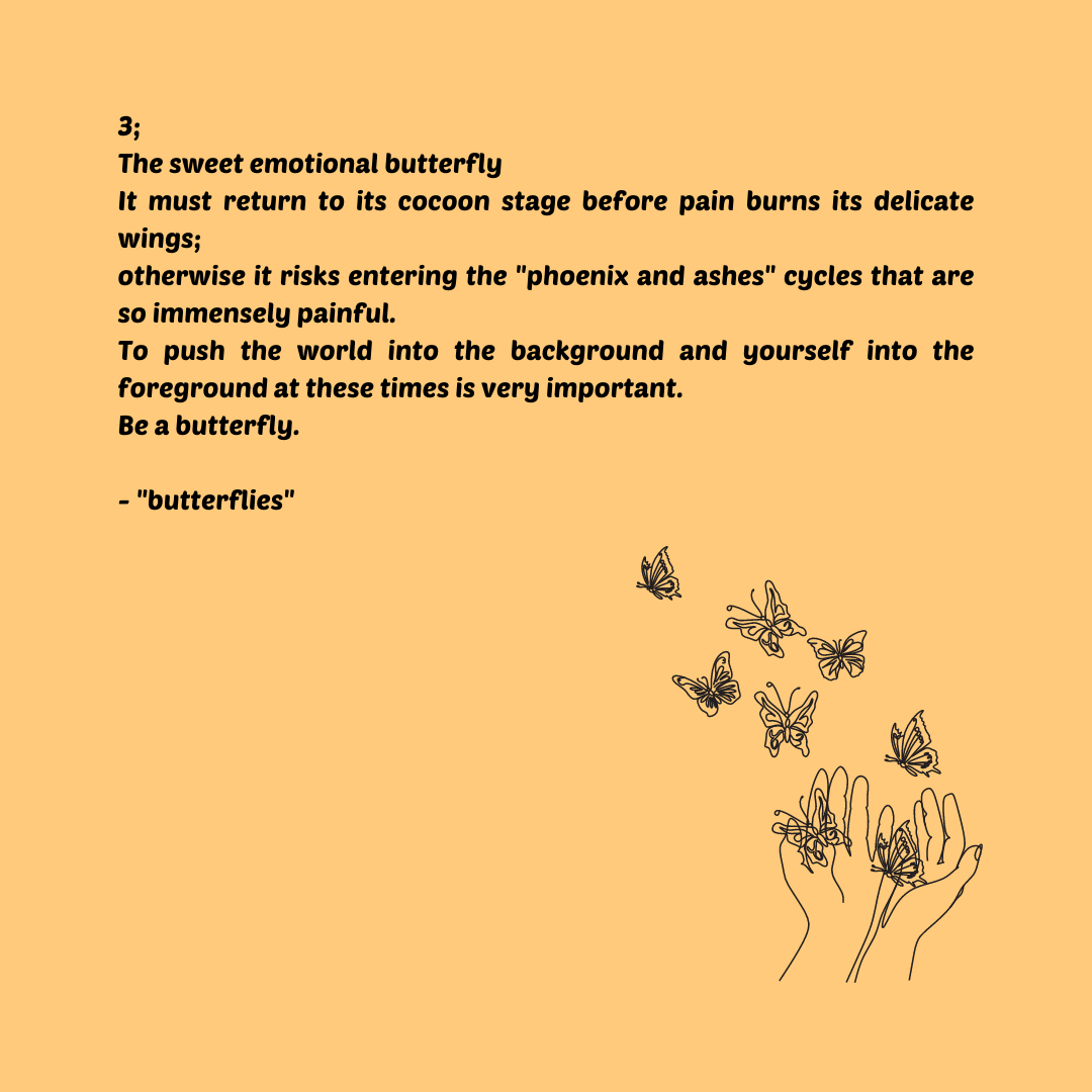 Wellbeing Poem  “Butterflies” – D.U, 17 year old